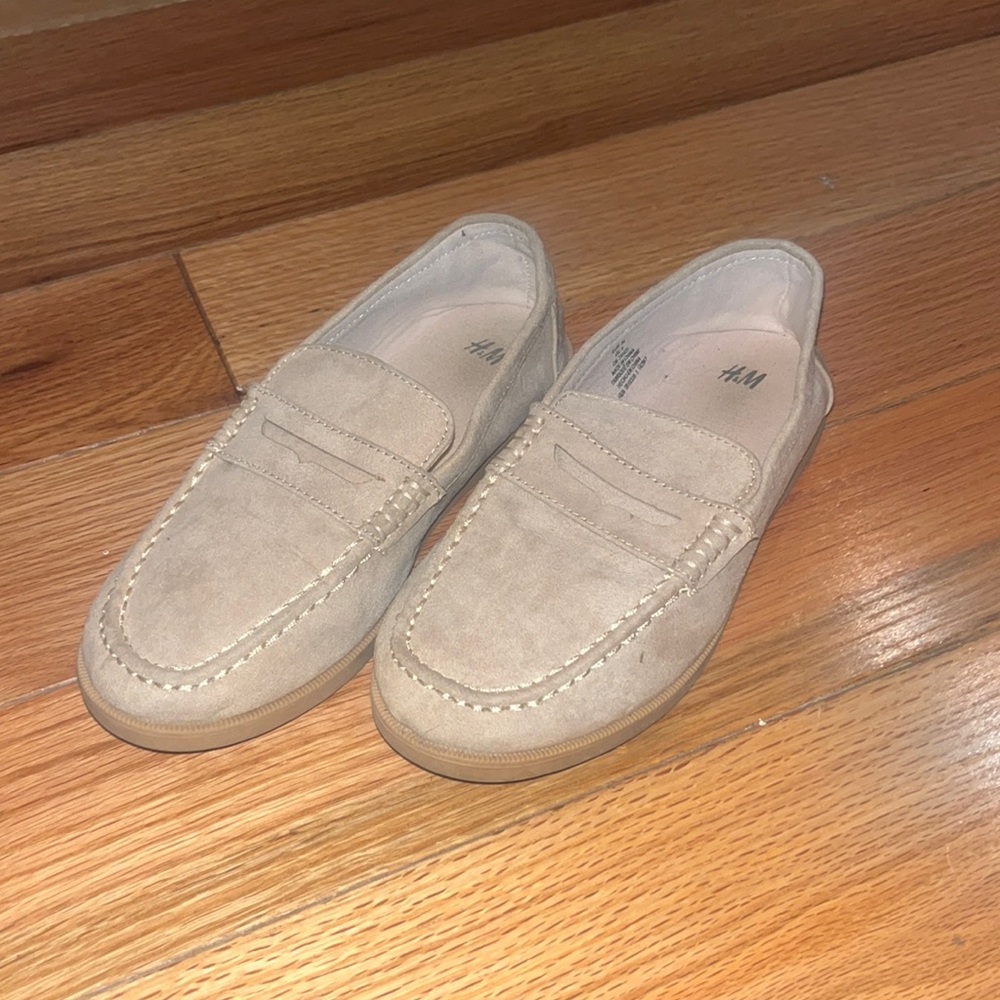 Boys Suede Dress Shoes